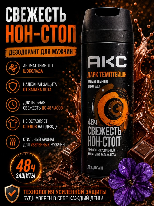 AKC erkaklar dezodoranti - 