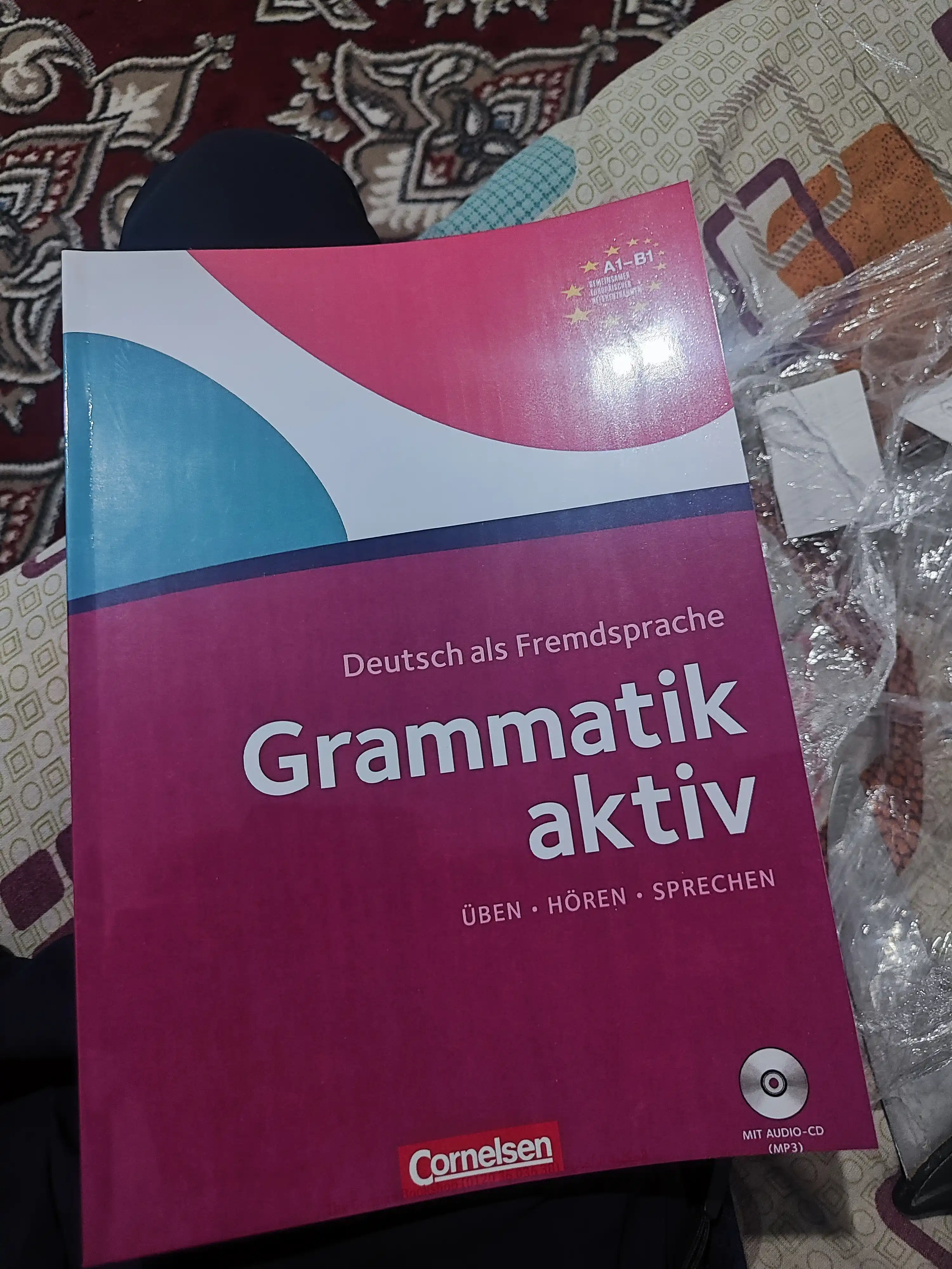 Grammatik aktiv A1-B1, учебник по грамматике немецкого языка в формате A4