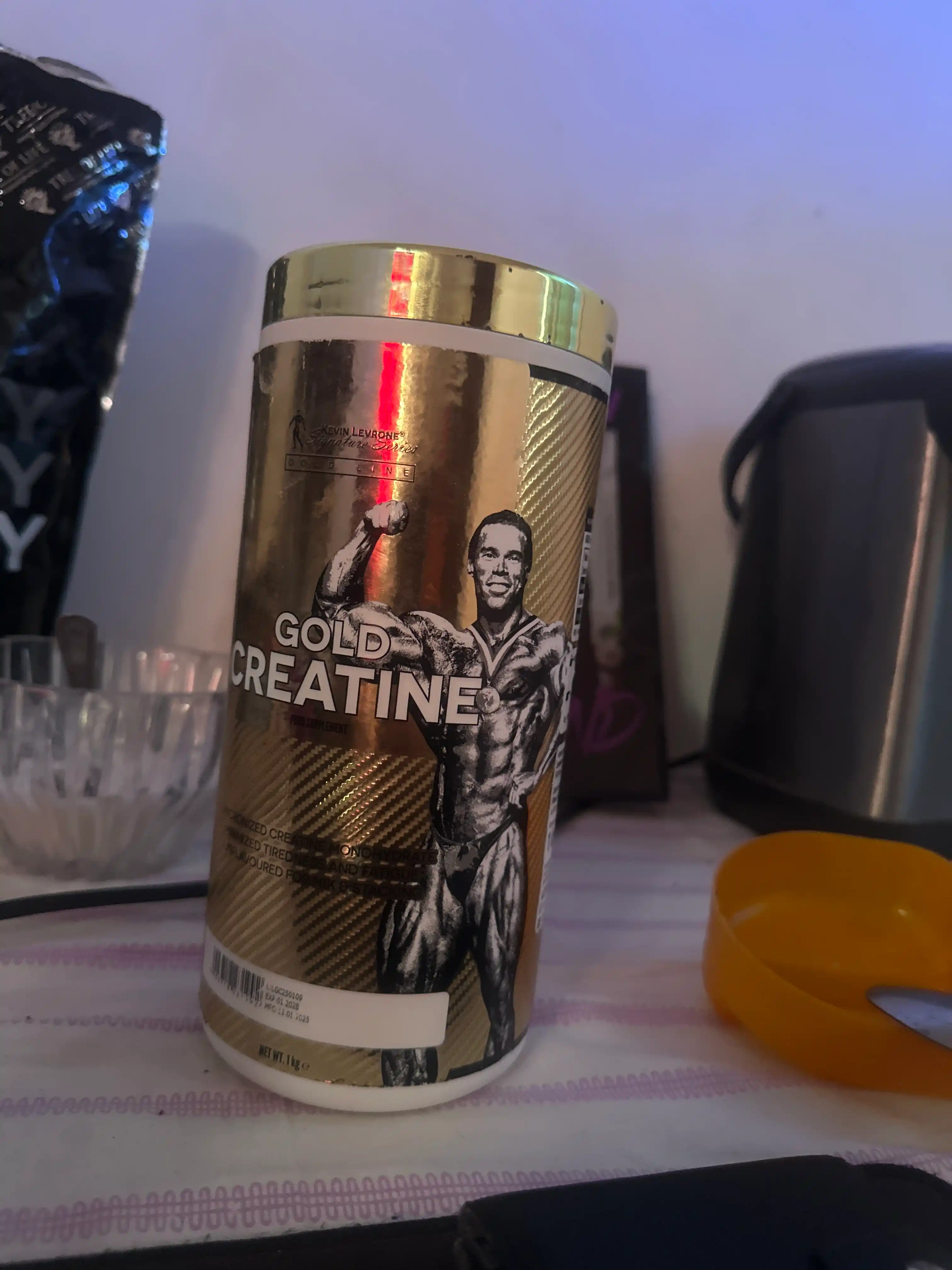 Креатин моногидрат "Kevin Levrone Gold Creatine", без вкуса, 1 кг, 200 порций
