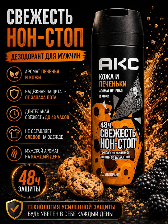 AKC erkaklar dezodoranti - 