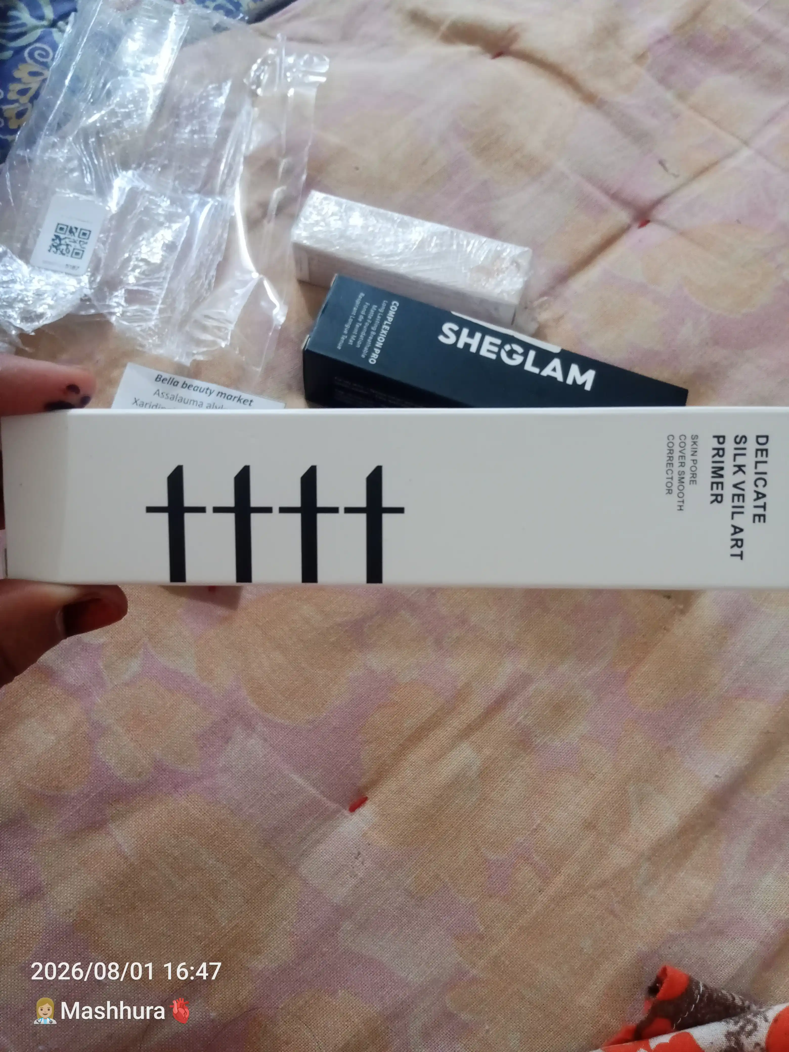 SHEGLAM lip tint & cheek, 24 soat bardoshli, namlovchi, yopishmaydi