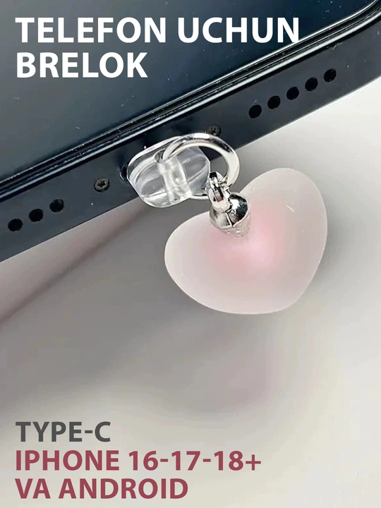 Telefon qulfi quvvatlash joyiga qo‘yiladi, iPhone va Android uchun mos keladi - 