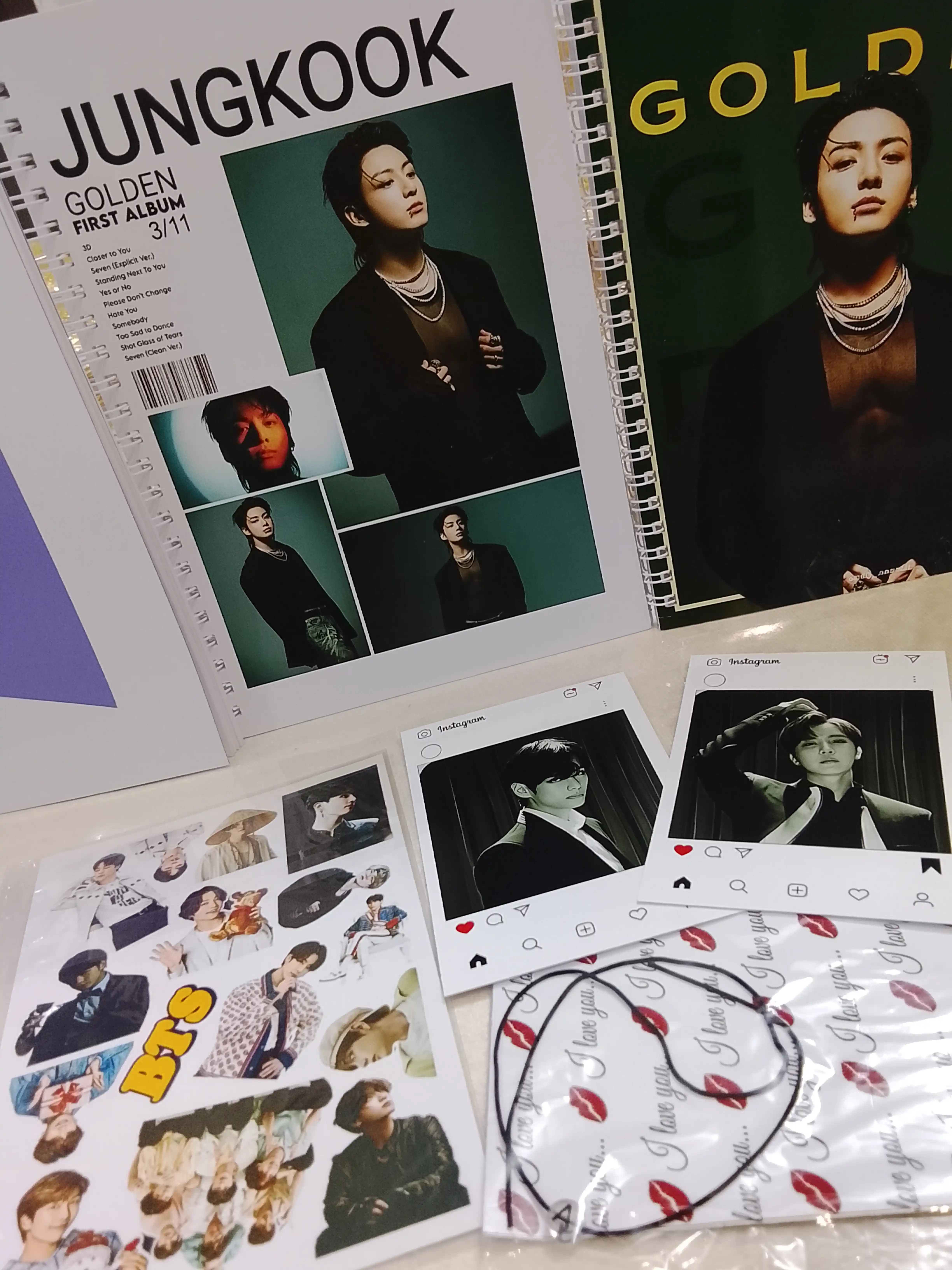 Блокнот и ежедневник 2 в 1 - BTS, K-POP — 30 листов, 2 секции