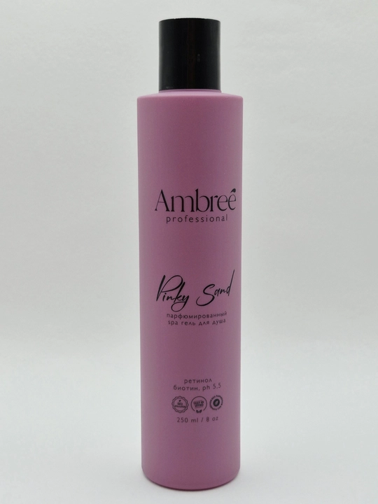 Ambree Professional Pinky Sand parfyumlangan namlantiruvchi SPA dush geli, retinol