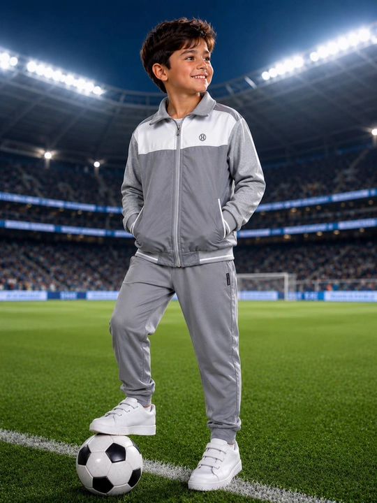 O'g'il bolalar sport kostyumi, zamokli sport kostyumi ustki  va shimlari, bahor-kuz uchun