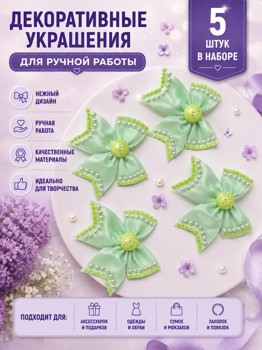Bezaklar qo`l mexnati uchun ishlatiladi.1 pochkasida 5 dona - 