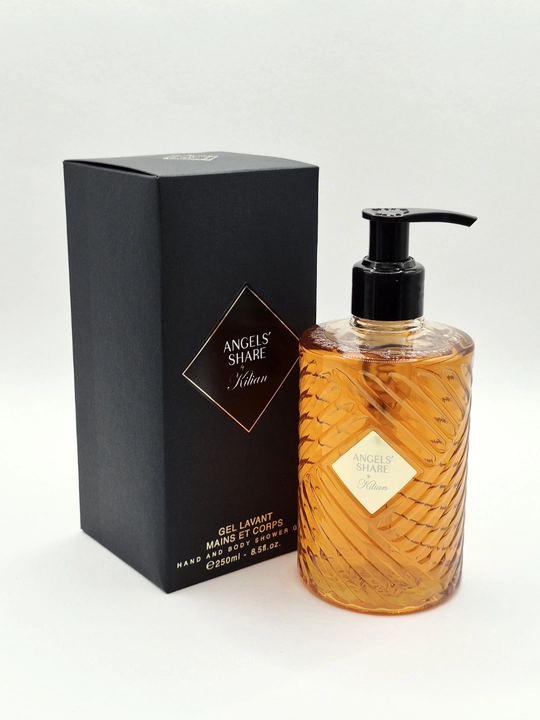 KILIAN Angels’ Share qo‘l va tana uchun parfyumeriyali dush geli, 250 ml