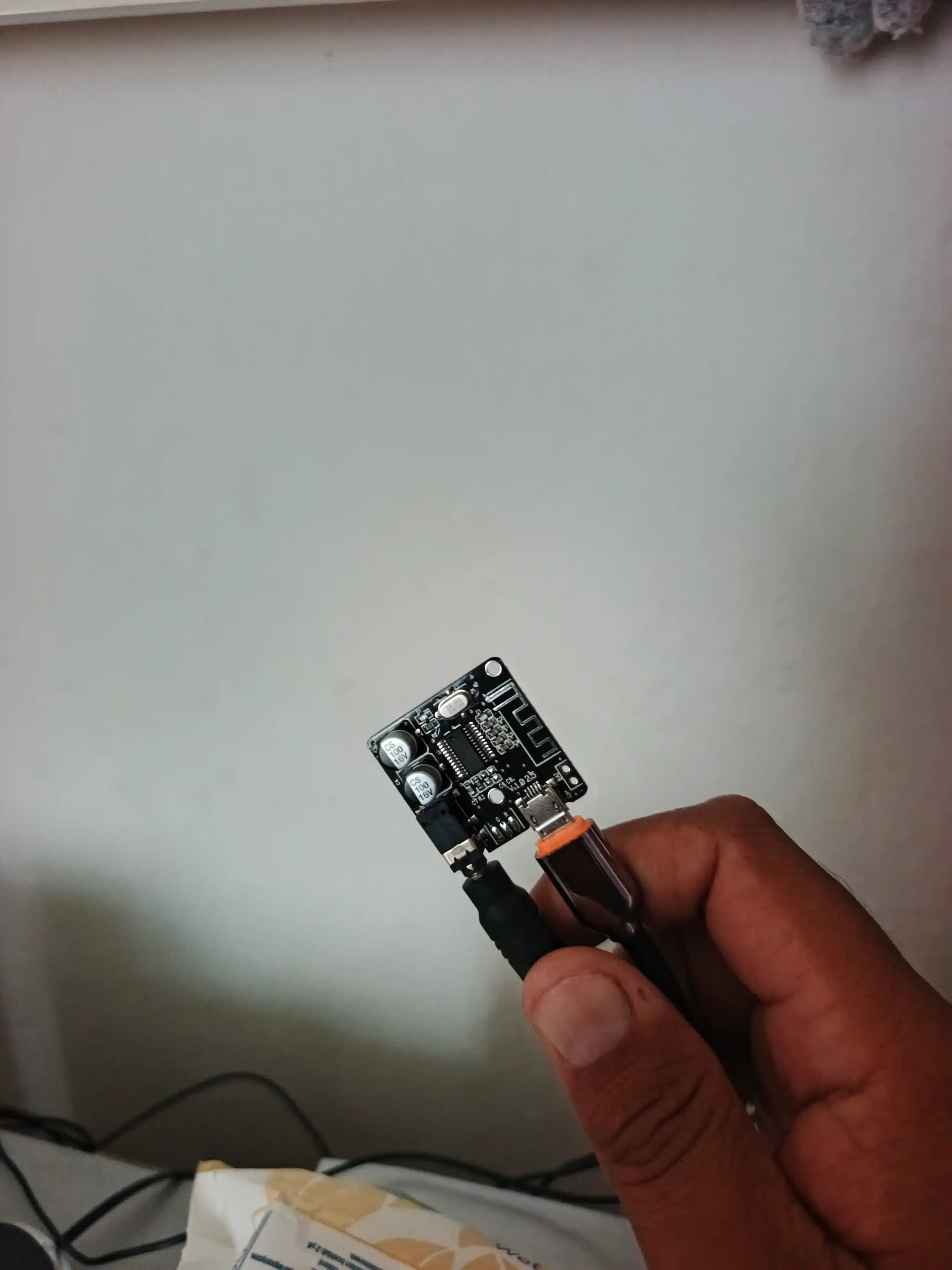 Bluetooth 5.0 audio qabul qiluvchi dekoder moduli, MP3 FLAC APE, 3.7–5V, USB bilan