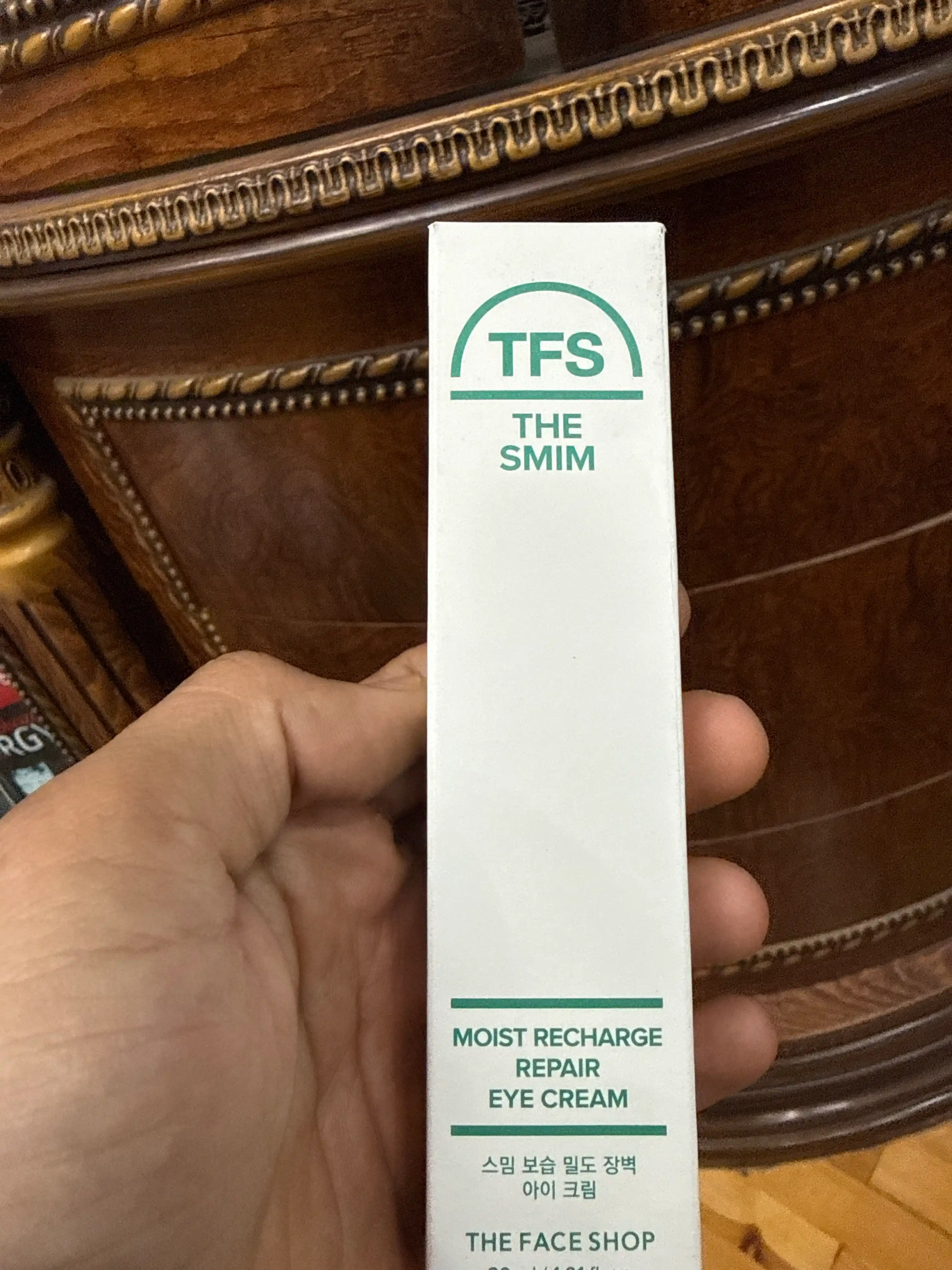 THE FACE SHOP THE SMIM Крем для век с коллагеном и церамидами, увлажнение, 30 мл