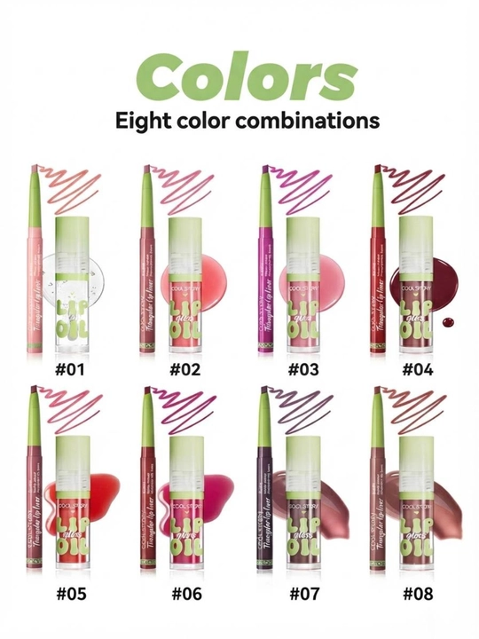 Блеск и карандаш для губ, набор для губ, Lip Gloss, тинт, помада