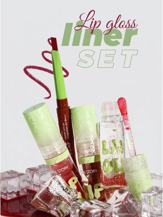 Блеск и карандаш для губ, набор для губ, Lip Gloss, тинт, помада