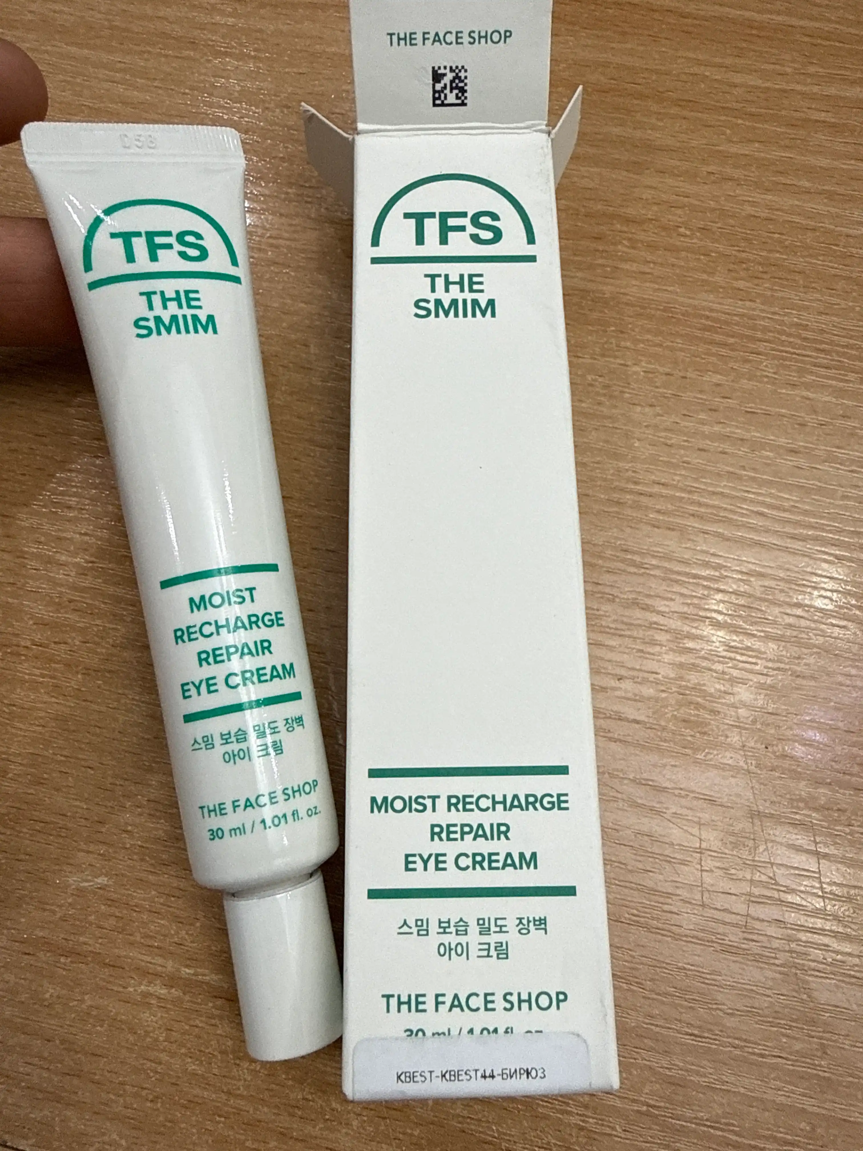 THE FACE SHOP THE SMIM Крем для век с коллагеном и церамидами, увлажнение, 30 мл