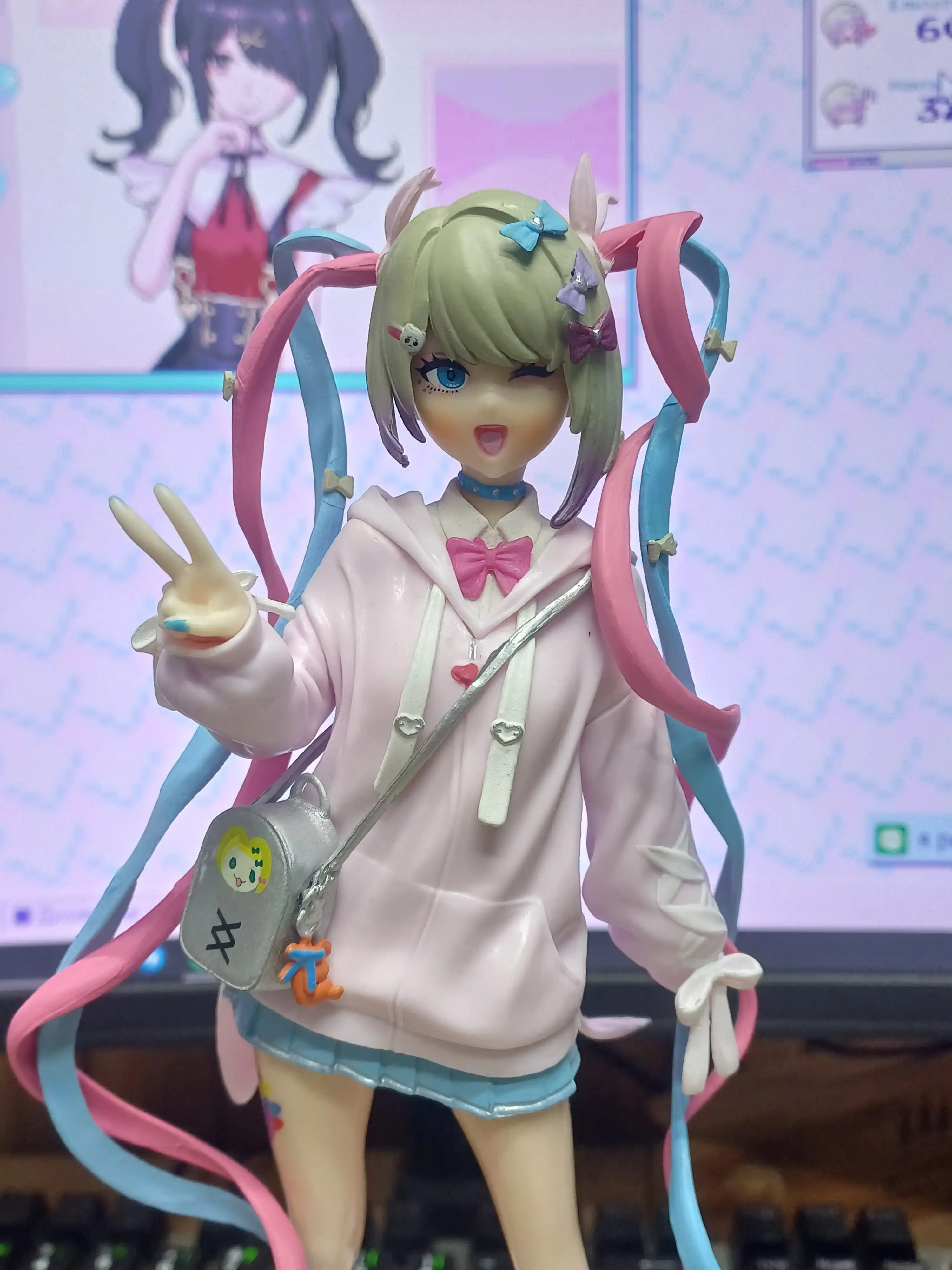 Maftunkor Chou Tenshi Anime Figurkasi – Premium Kolleksion Bezak