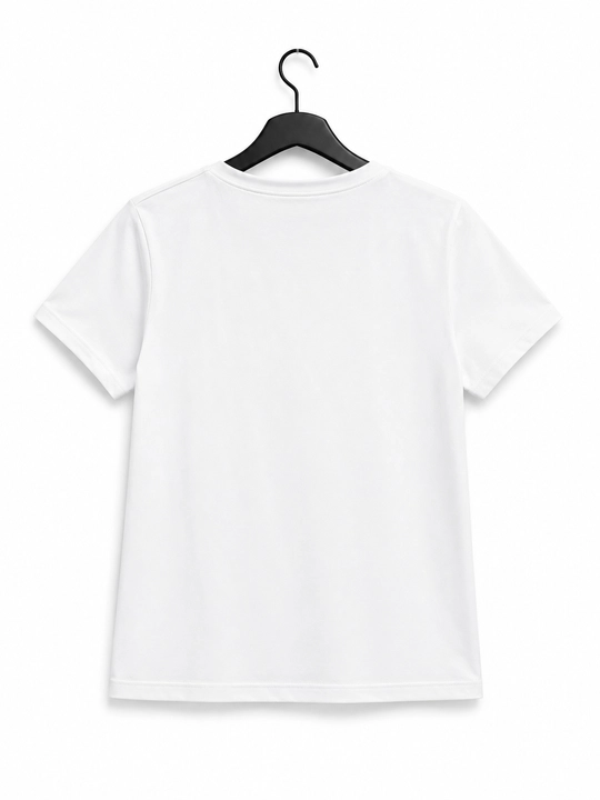Premium paxta futbolkasi, Oversize, oq, 3XL, viskoza bilan paxtadan tayyorlangan