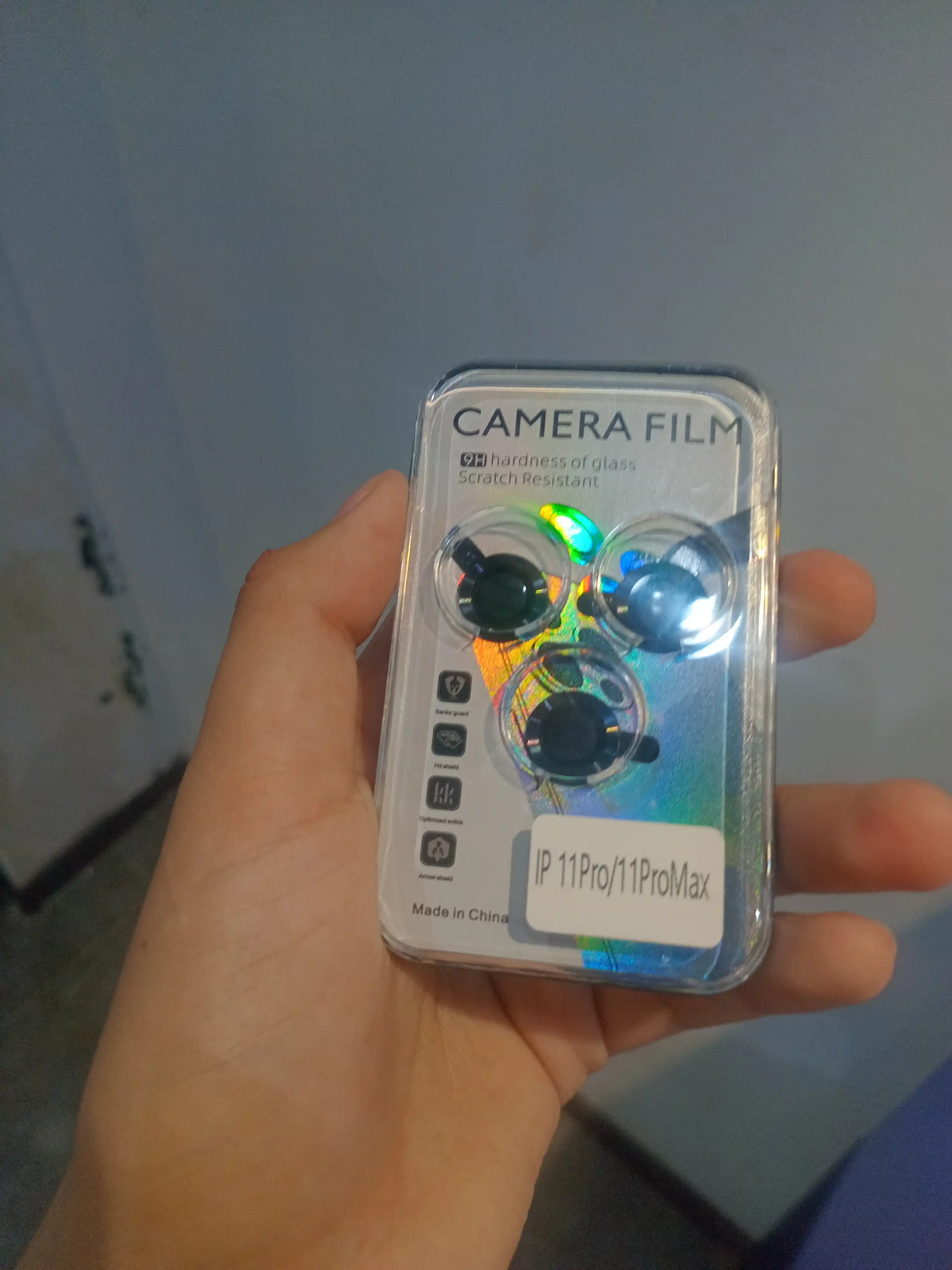 Kamera uchun himoya oyna iPhone 13 Pro, 11, 12, 14, 15, 16, 17 Pro/Pro Max g`ilof