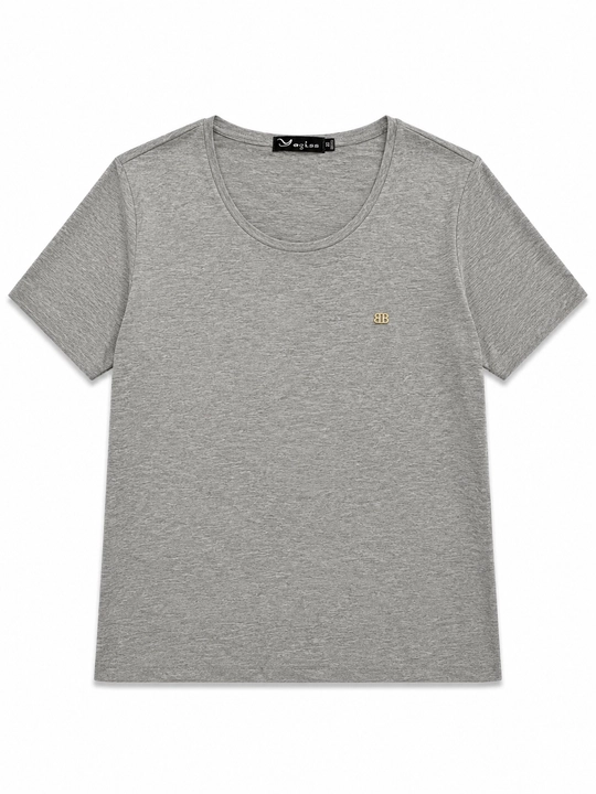 Premium paxta futbolkasi, Oversize, oq, 3XL, viskoza bilan paxtadan tayyorlangan
