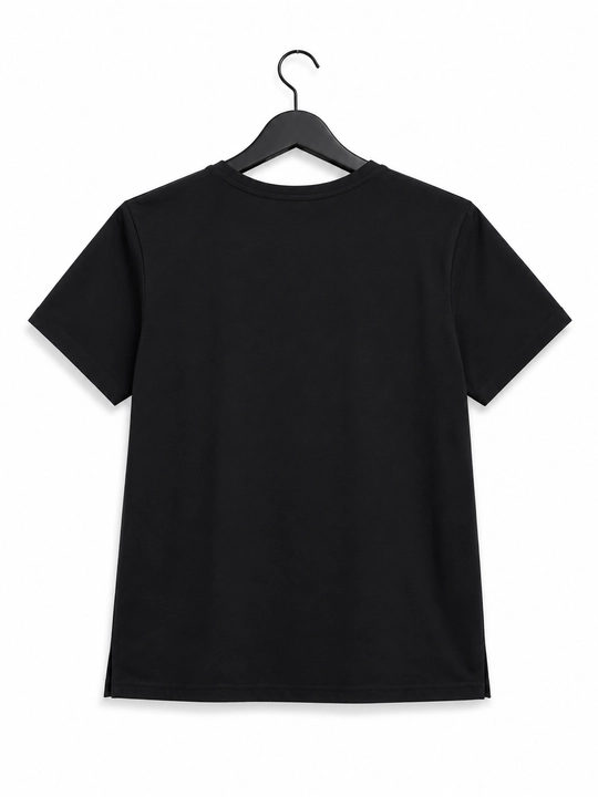 Premium paxta futbolkasi, Oversize, oq, 3XL, viskoza bilan paxtadan tayyorlangan