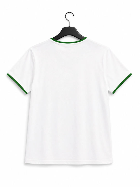Premium paxta futbolkasi, Oversize, oq, 3XL, viskoza bilan paxtadan tayyorlangan