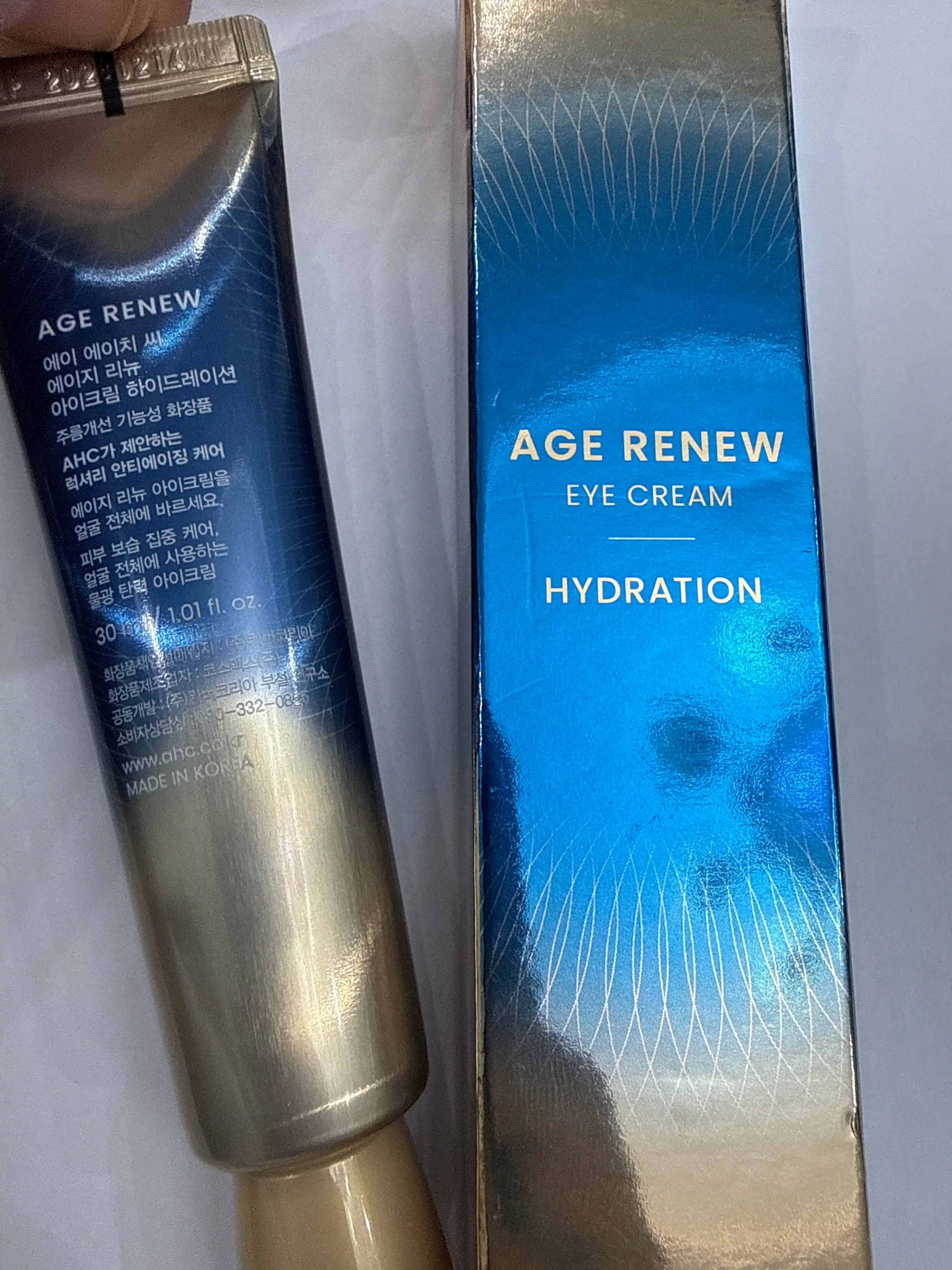 AHC Age Renew Антивозрастной крем: восстановление, увлажнение и разглаживание морщин, 30мл