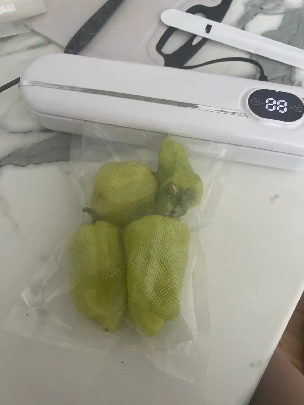 Вакуумный упаковщик, вакууматор для продуктов + 10 пакетов, мощный, вакууматор