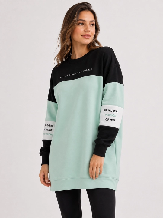 Ayollar tunikasi Oversize 100% paxta 2X nitka Premium S–XL - 