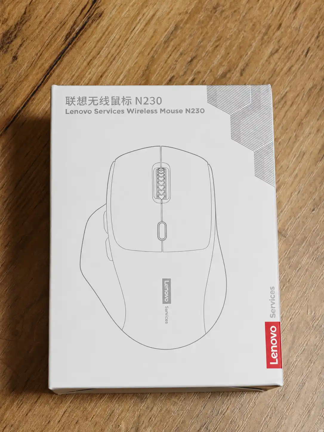 Lenovo N230 simsiz sichqoncha, Bluetooth + 2.4G, jim tugmalar