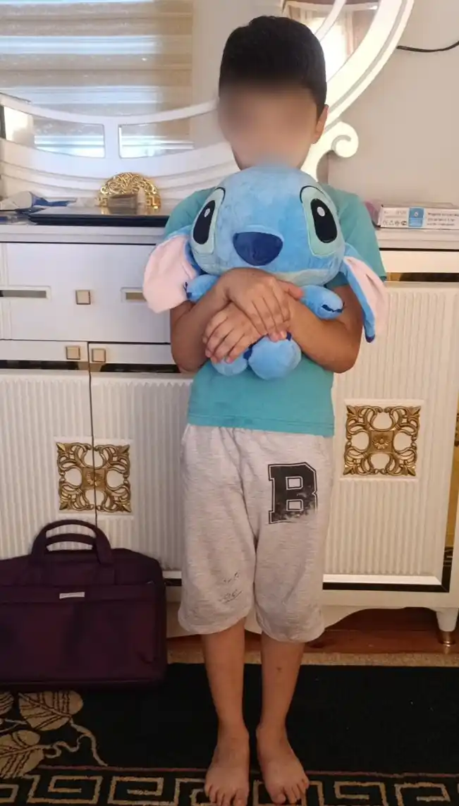 Yumshoq bolalar o‘yinchog‘i, Lilo va Stich, sovg‘a uchun, ko‘k va pushti