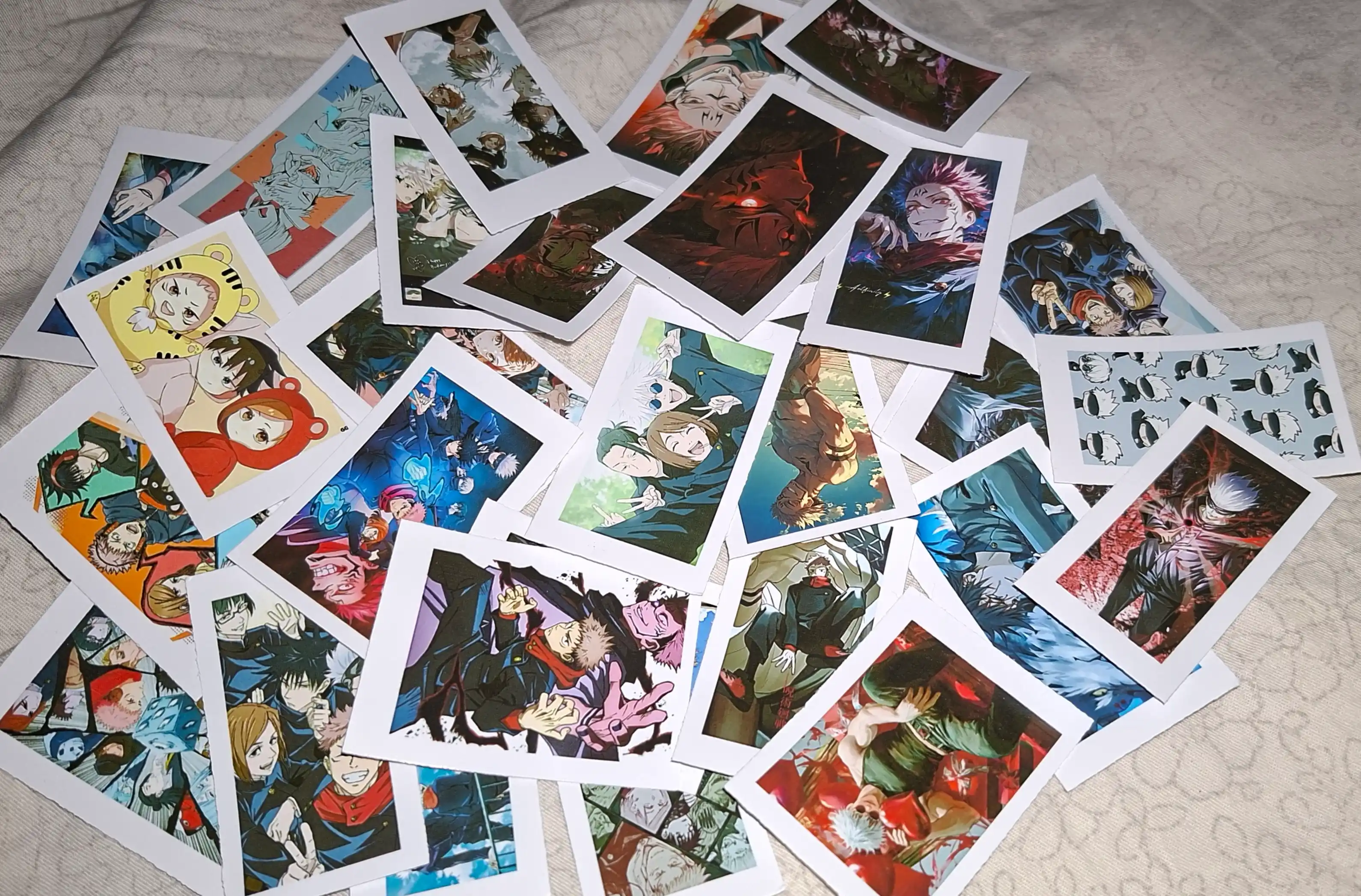 Stikerlar Anime Naruto, Bleach, Jujutsu Kaisen, Demon Slayer, Attack on Titan, 50 xil