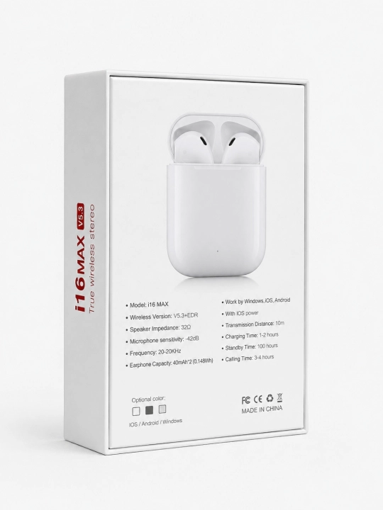 Simsiz quloqchinlar Pods Pro, sensorli, iPhone va Android uchun