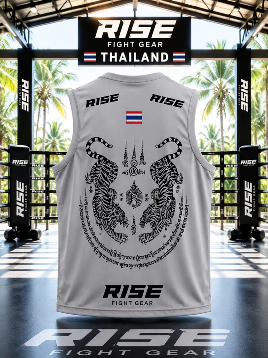 RISE Fight Gear Muay Thai sport maykasi Dry Fit erkaklar uchun