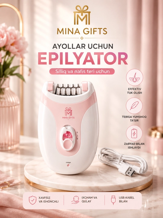 Ayollar uchun simsiz epilyator MAC, styler MC7732 - 