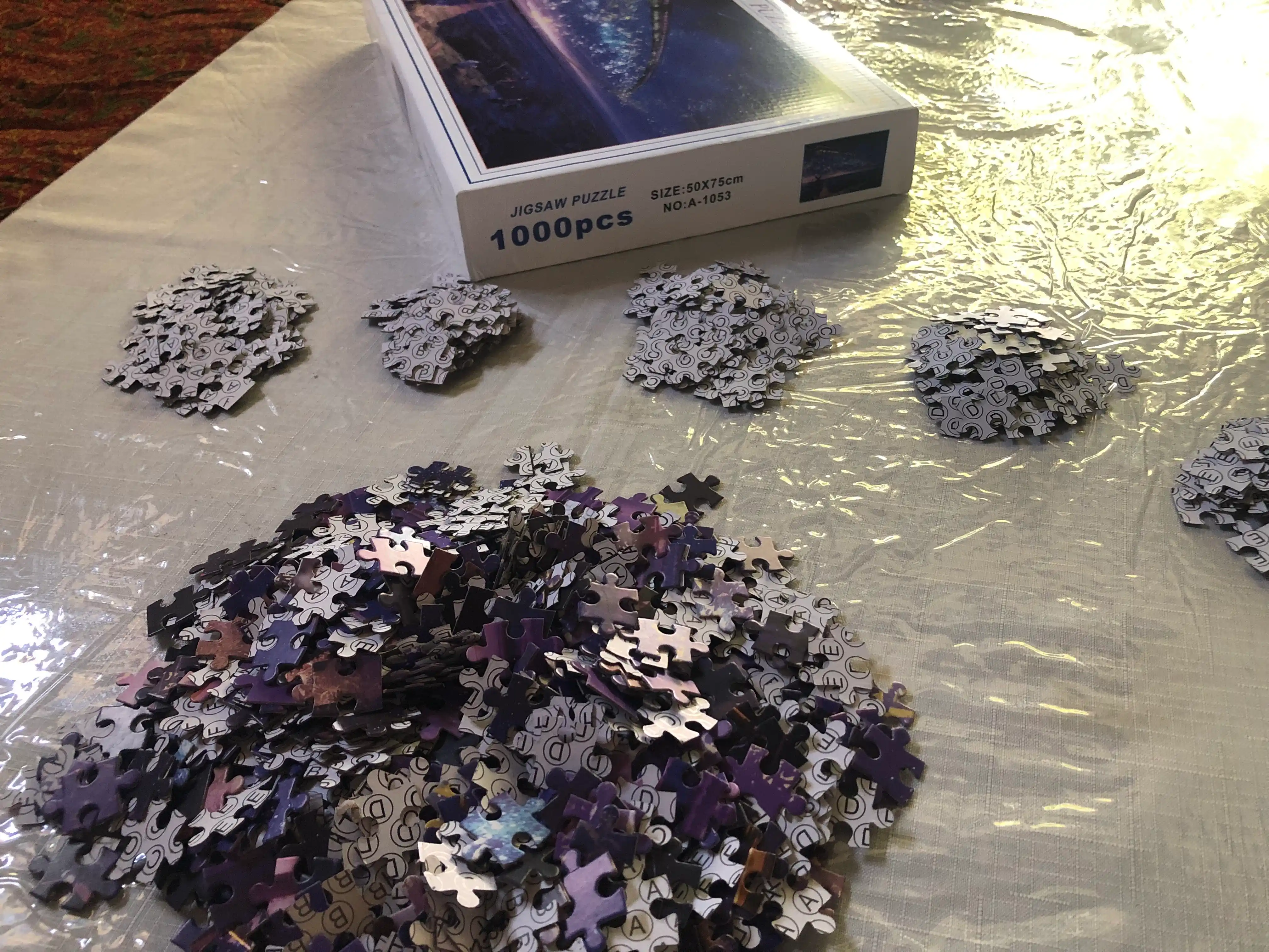 Jigsaw Puzzle пазл 1000 деталей, 50x75 см, для детей и взрослых