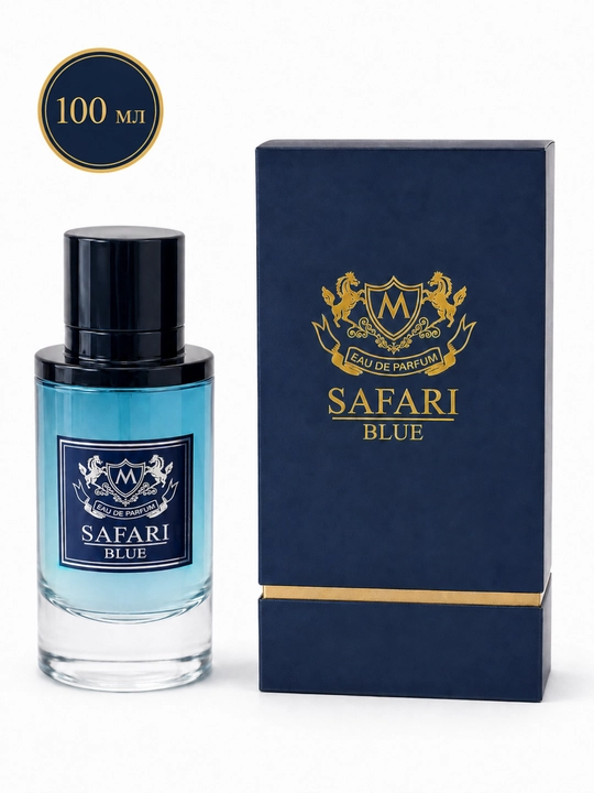 Safari Blue - erkaklar uchun Eau de Parfum - 
