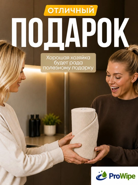 Тряпки для уборки из микрофибры в рулоне, многоразовые салфетки для кухни 50 шт