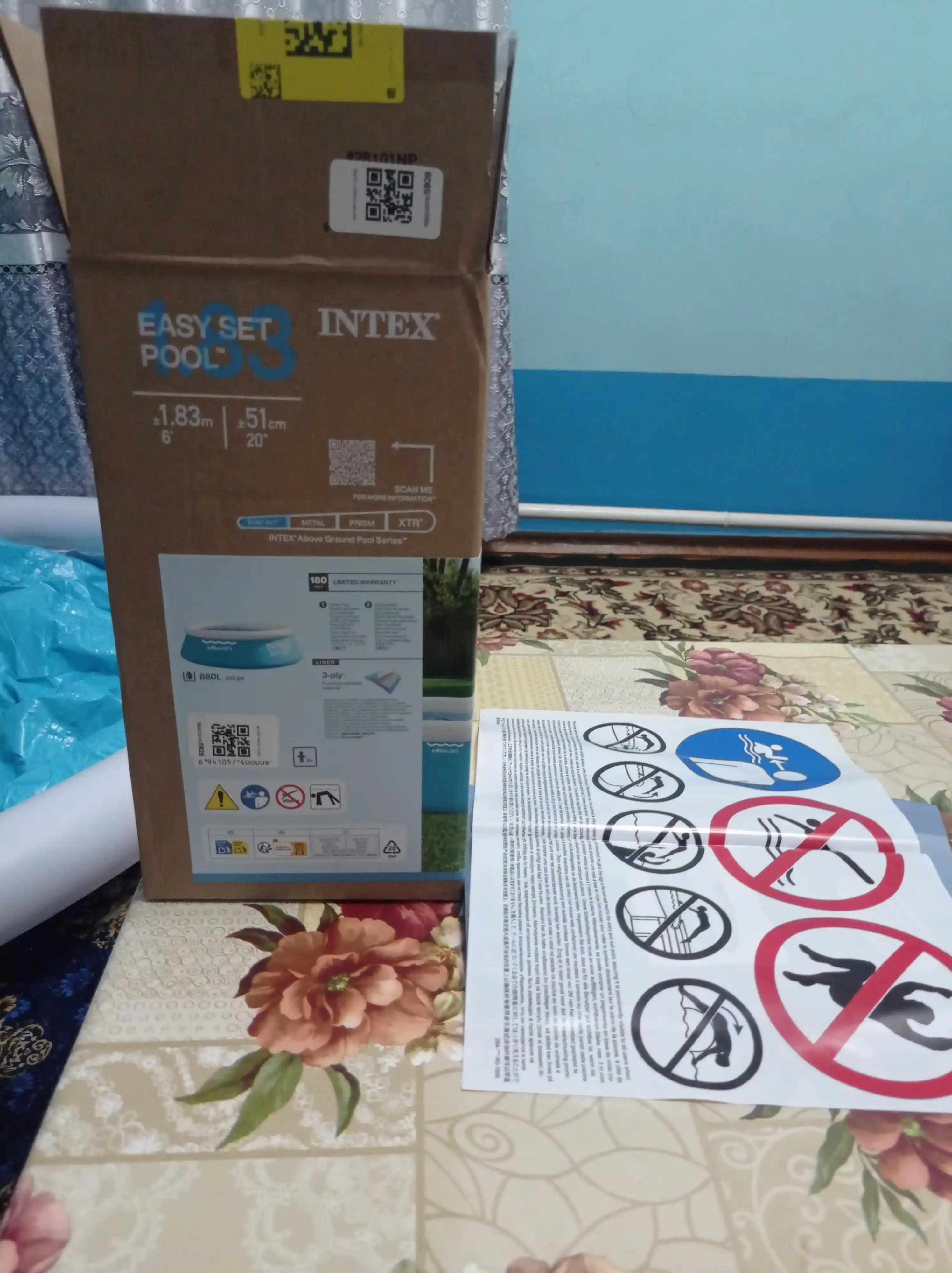 Puflanadigan basseyn Intex, yumaloq, barcha o‘lchamlar