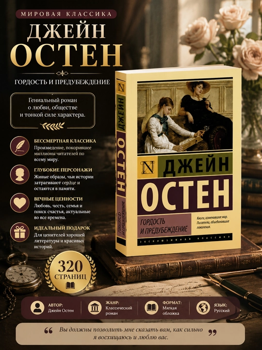Гордость и предубеждение, Джейн Остен - 