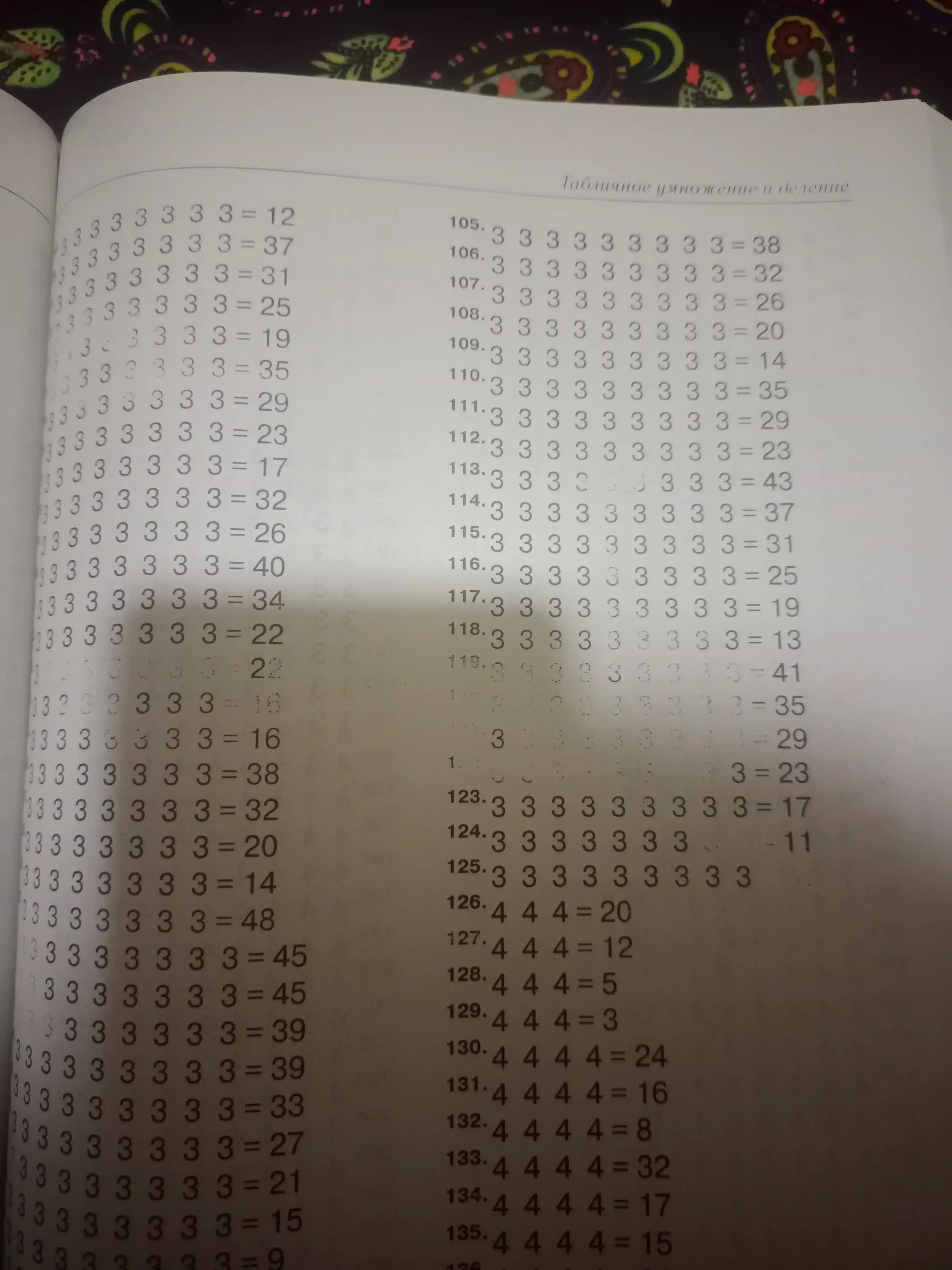 Misol va topshiriqlarning katta kitobi, supertrening matematika 1-4-sinflar