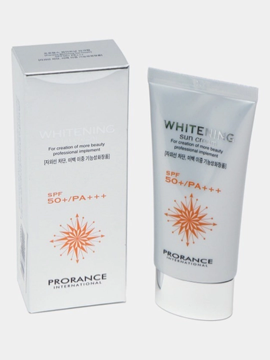 Proorance Whitening SPF 50+ PA+++, 70 ml oqartiruvchi quyoshdan himoyalovchi krem