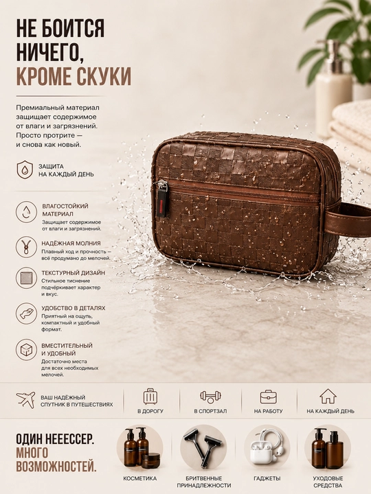 Барсетка для мужчин для повседневного использования