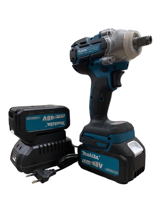Аккумуляторный бесщёточный гайковёрт Makita 48V