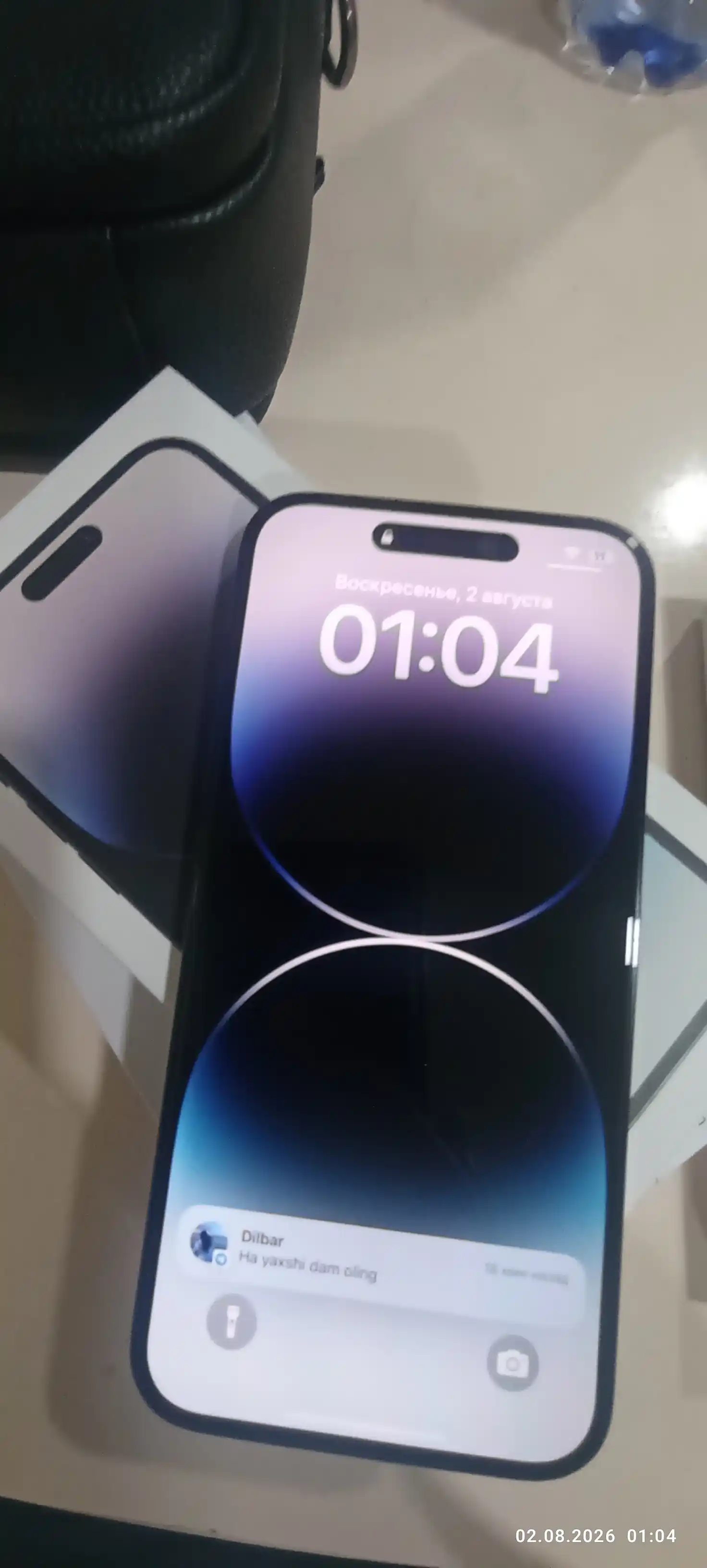 Apple iPhone 14 Pro/Pro Max, SIM+eSIM, UZIMEI-зарегистрирован