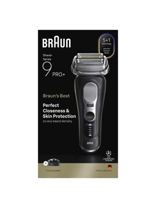 Электробритва Braun Series 9 9610s, технология Pro SensoAdapt, лезвия из нержавеющей стали