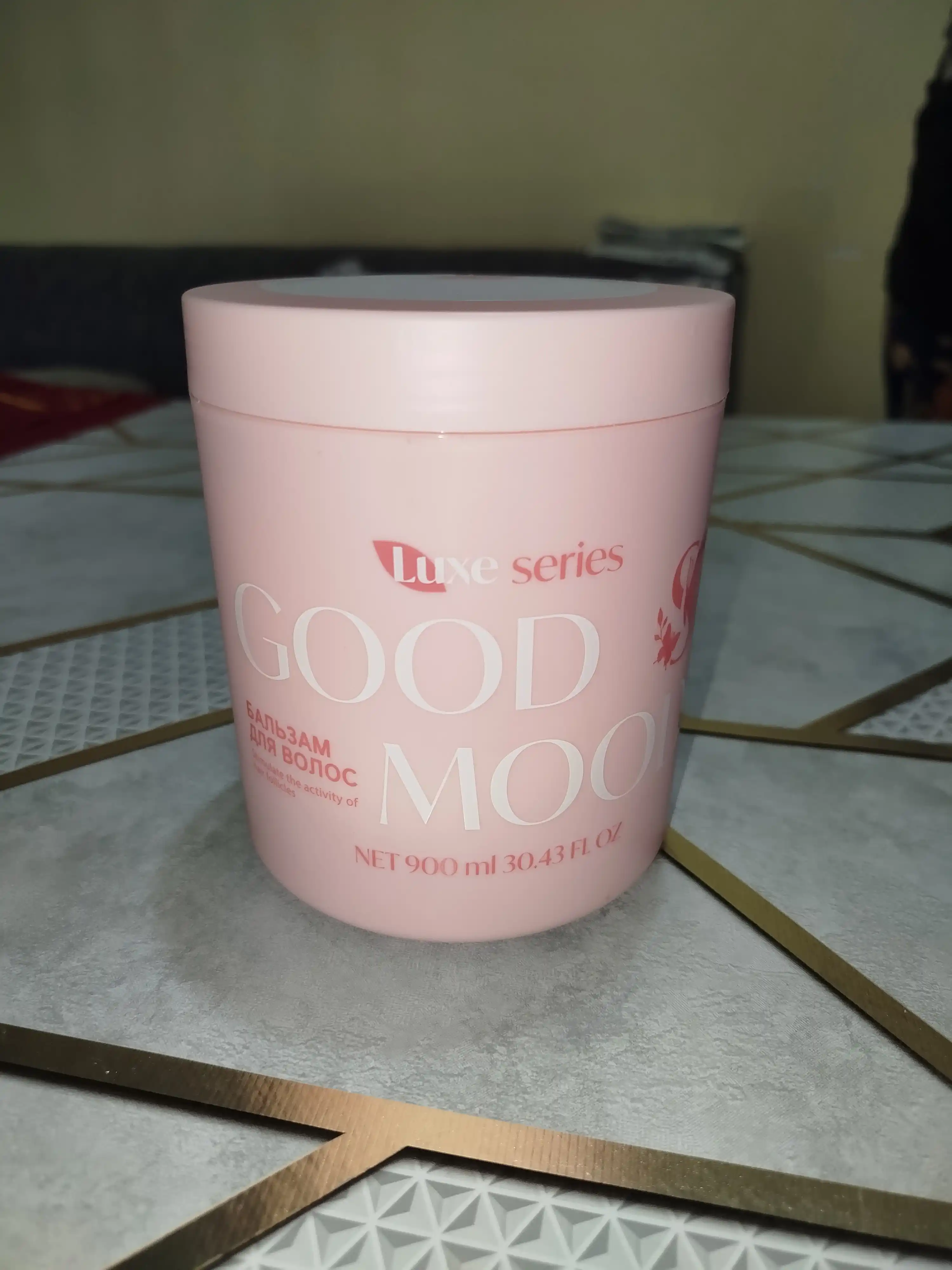 Бальзам для волос GOOD MOOD — с экстрактом женьшеня, укрепляет волосы 