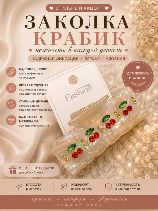 Ayollar uchun geliviy trenddagi olcha krabik - 