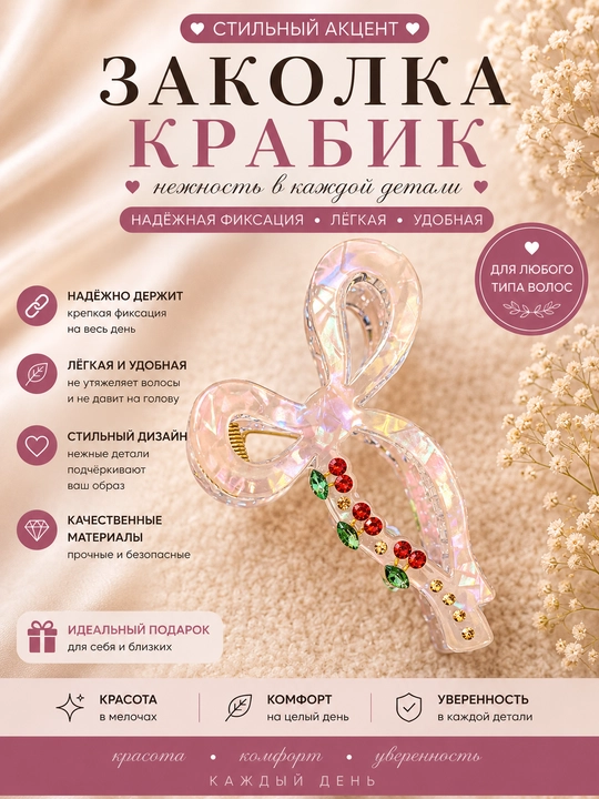 Ayollar uchun geliviy trenddagi olcha krabik - 