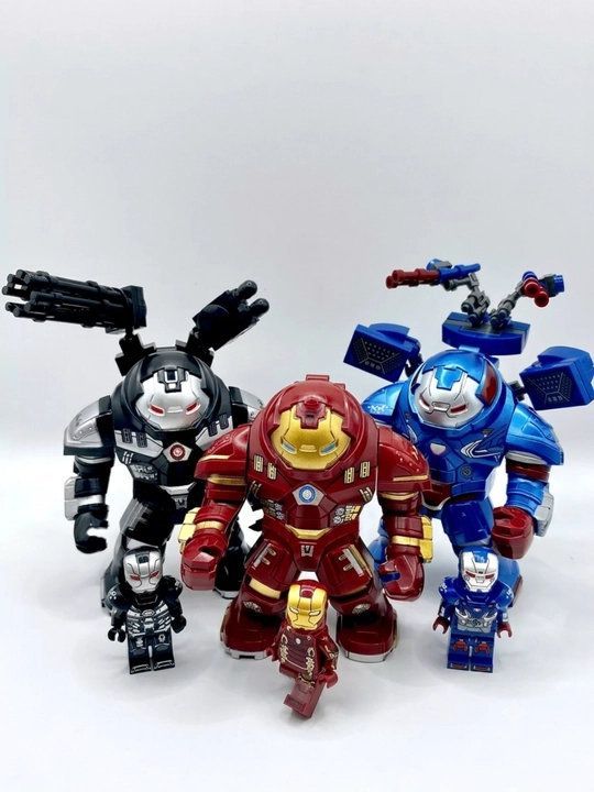 LEGO mini-figuralar, Marvel, Ds, Naruto, o‘yinchoqlar, bolalar tovarlar, 3D konstruktorlar