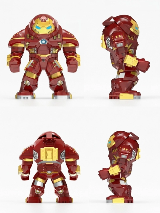 LEGO mini-figuralar, Marvel, Ds, Naruto, o‘yinchoqlar, bolalar tovarlar, 3D konstruktorlar