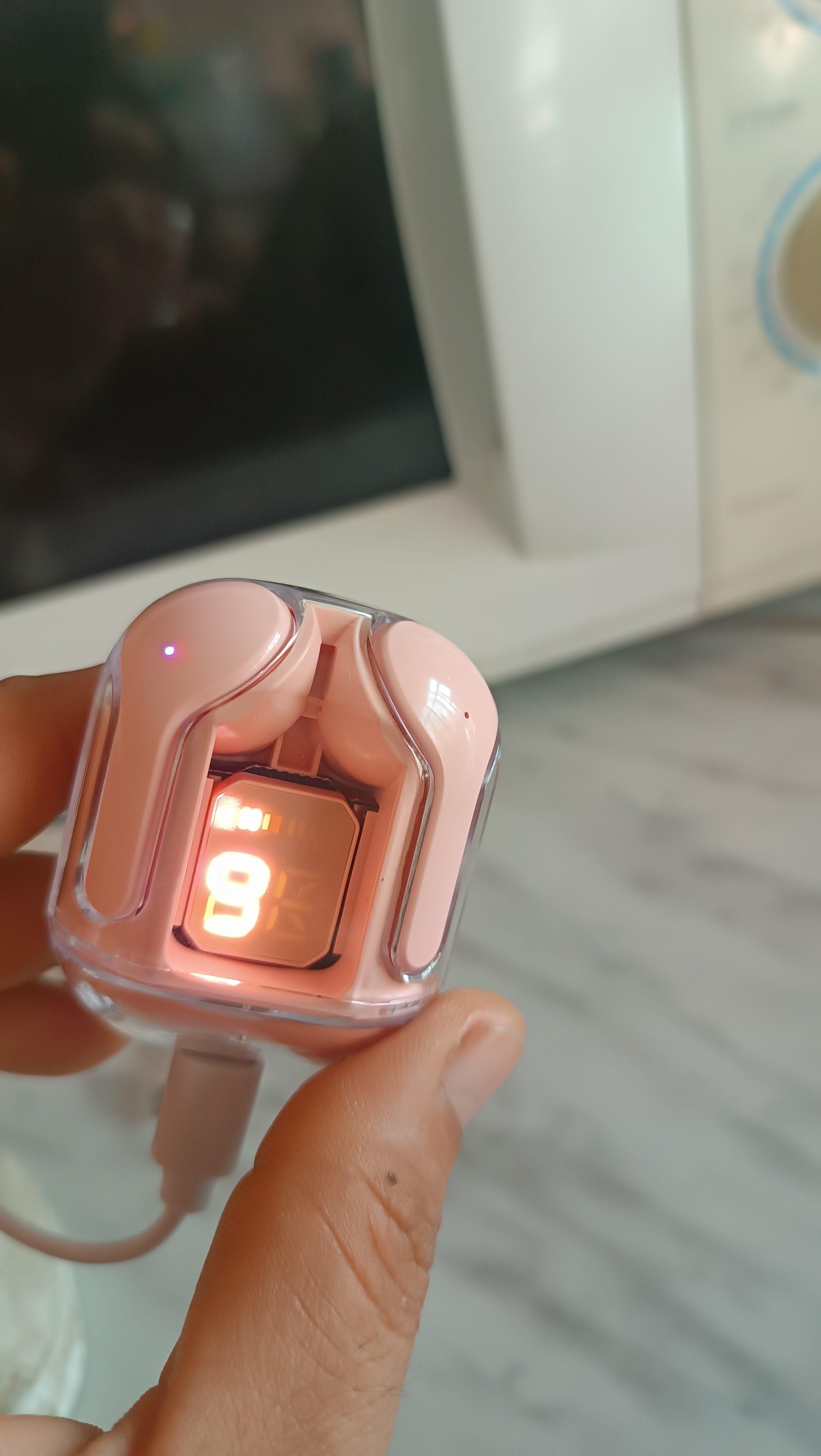 Simsiz quloqchinlar Air31 Hi-Fi naushnik,display va mikrafonli, barcha telefonlar uchun