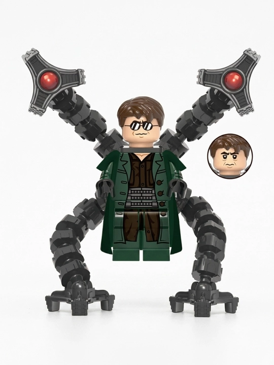 LEGO mini-figuralar, Marvel, Ds, Naruto, o‘yinchoqlar, bolalar tovarlar, 3D konstruktorlar - 