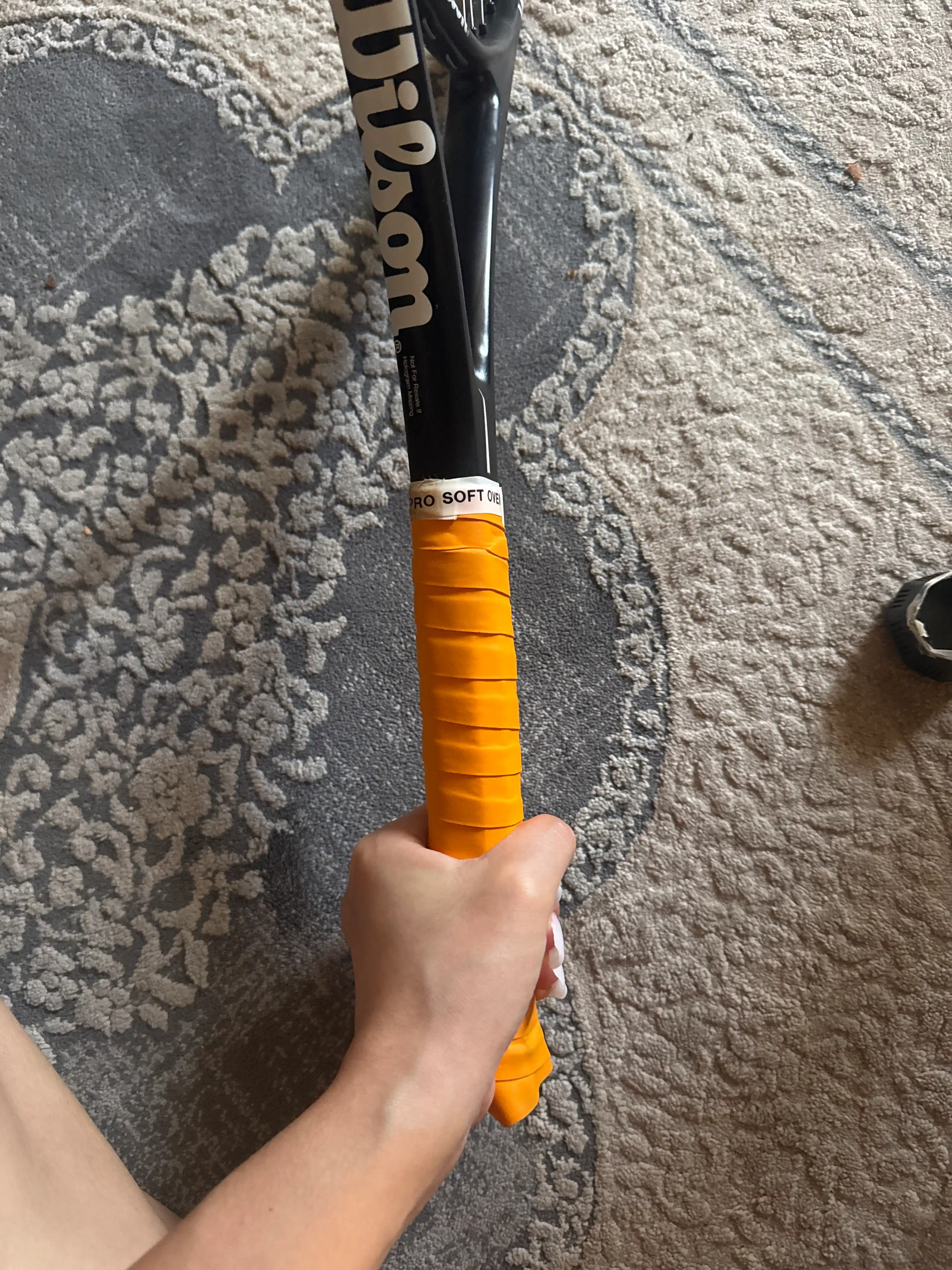 Wilson 3LX BLX tennis raketkalari. Texnologiya raketka ramasi materiali o‘rilgan
